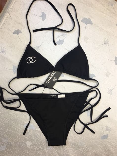 chanel bikini bootleg|chanel west coast swimwear.